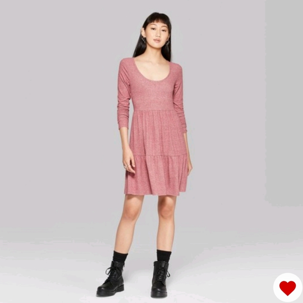 Blush colored dress